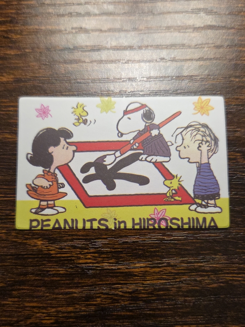 Peanuts Wall Art Plaque Mini Sticker - White, Red, Yellowtick